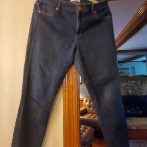 LOFT Dark Blue Skinny Jeans